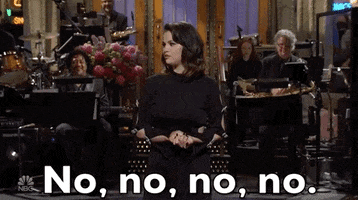 Selena Gomez No GIF by Saturday Night Live