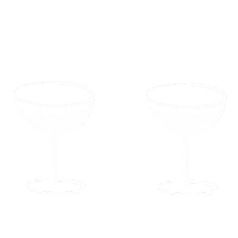 Cheers Celebrating Sticker by Cocktail Courier