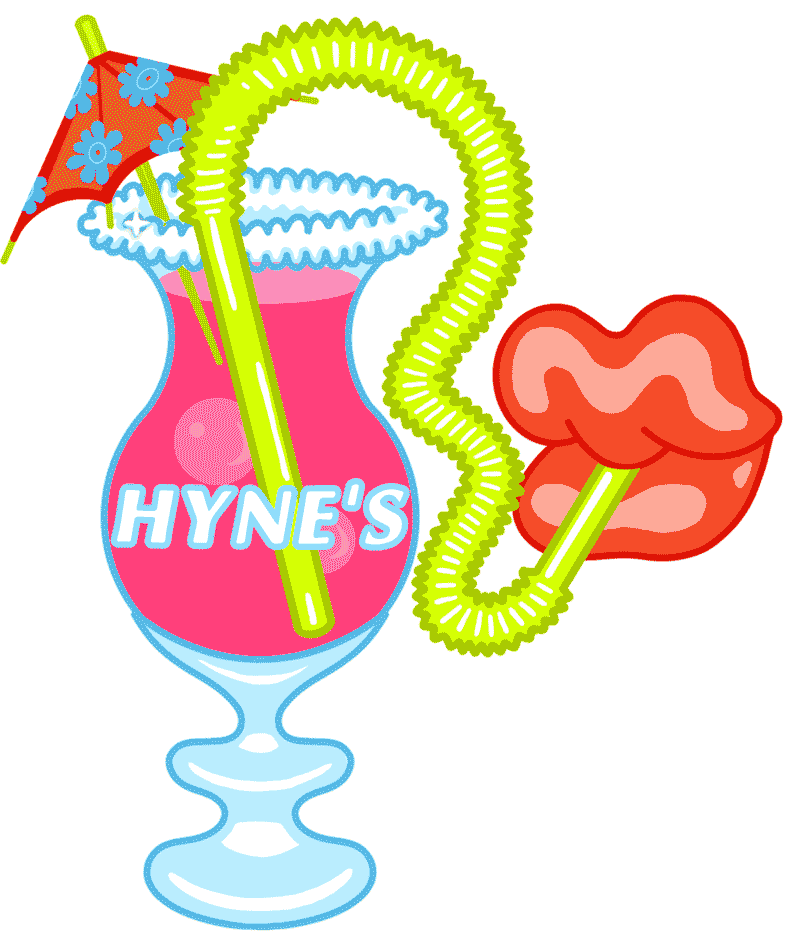 Hyne's Bar Sticker