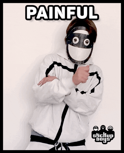 Pain GIF by Stick Up Music