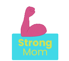 healthy_strong_mom Sticker