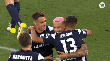 Melbourne Victory Win GIF by Football Australia