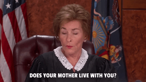 Judy Sheindlin GIF by Judge Judy - Find & Share on GIPHY
