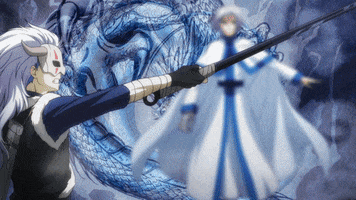 blue dragon sinha GIF by Funimation