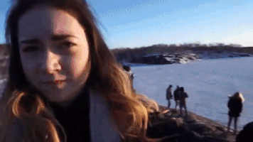 winter campus GIF by Laurentian University