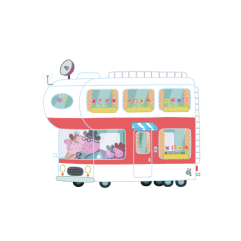 Camping Road Trip Sticker by Peppa Pig