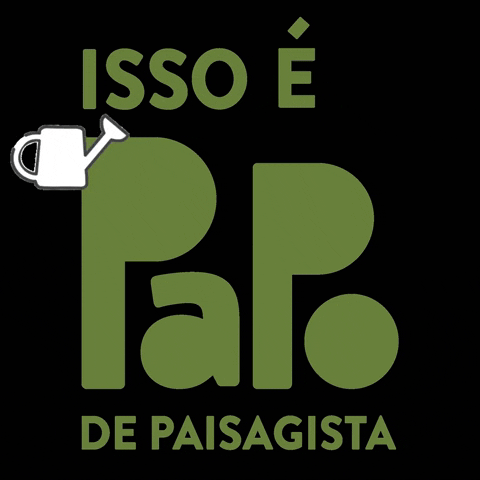 Papo de Paisagista GIF