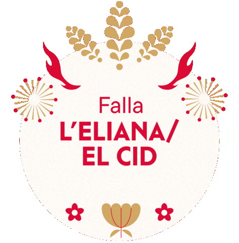 Falles Cid Sticker by ayuntamientodemislata