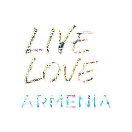 Live Love Armenia Sticker