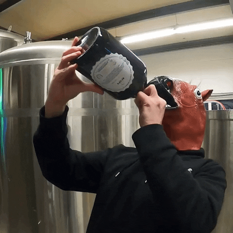 Horsemask GIF by Bach's Brauerei