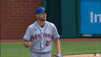 Max Scherzer Clap GIF by New York Mets