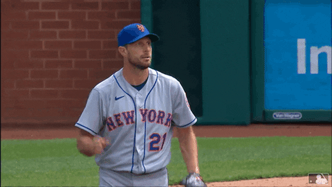 Max Scherzer Clap GIF by New York Mets - Find & Share on GIPHY