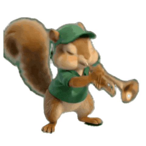 Squirrel Sticker by Akvile Gudaityte IKI