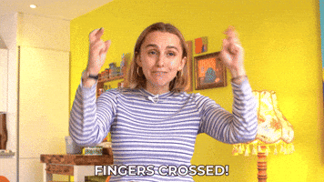 Wish Me Luck GIF by HannahWitton