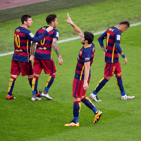 happy goal GIF by FC Barcelona