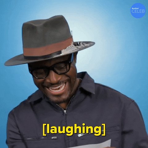 Taye Diggs Laughing GIF by BuzzFeed