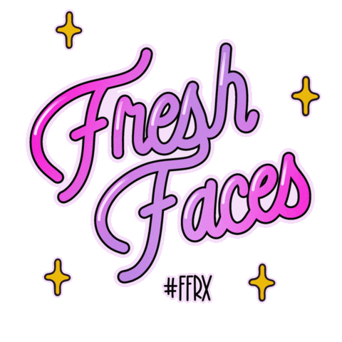 Fresh Faces rx Sticker