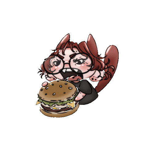 Burger Junkfood Sticker