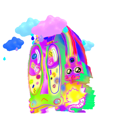 Art Rainbow Sticker