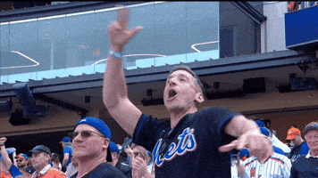 Baseball Dancing GIF by New York Mets