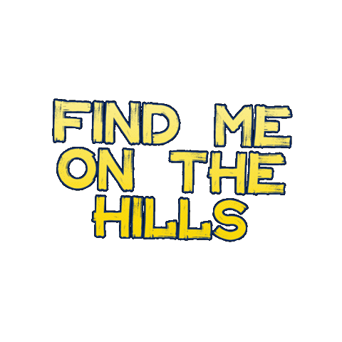 Find Me Hills Sticker by Vutreshen Glas