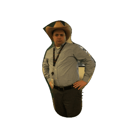 Cowboy Stan Sticker by dhanson12089