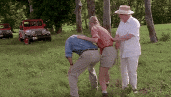 Parks And Recreation Jurassic GIF by BREC Parks