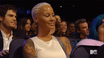amber rose reaction gif GIF by mtv