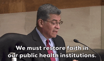 Xavier Becerra GIF by GIPHY News