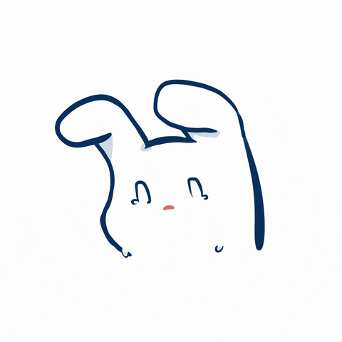 Sad Bunny GIF