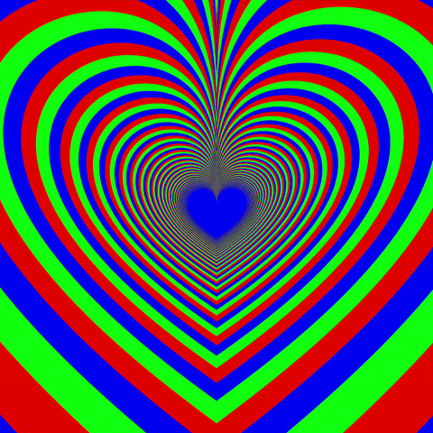 Rainbow Heart GIF - Rainbow heart - Discover & Share GIFs