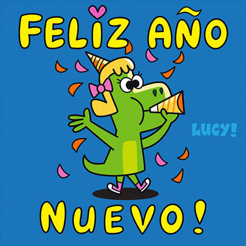 Happy New Year Feliz Ano Nuevo GIF by joeyahlbum