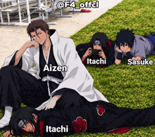 Sasuke Uchiha Aizen Sousuke GIF