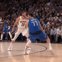 Luka Doncic Stepback GIF by Dallas Mavericks Luka Doncic Stepback GIF by Dallas Mavericks