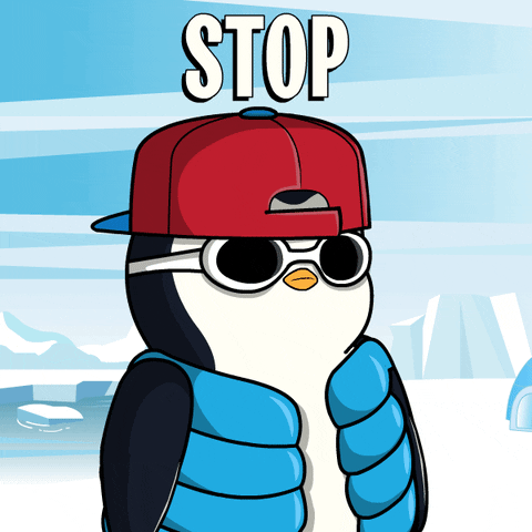 No Way Shut Up GIF by Pudgy Penguins