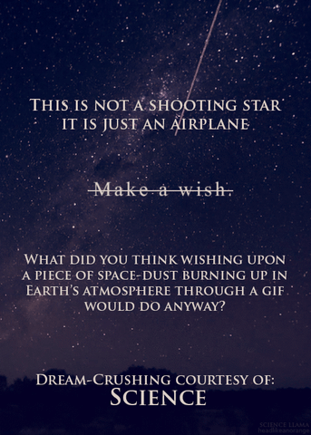 Do shooting stars have the power to fulfill wishes