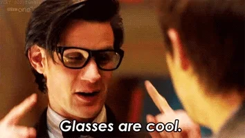  bbc tv show matt smith glasses eleventh doctor GIF