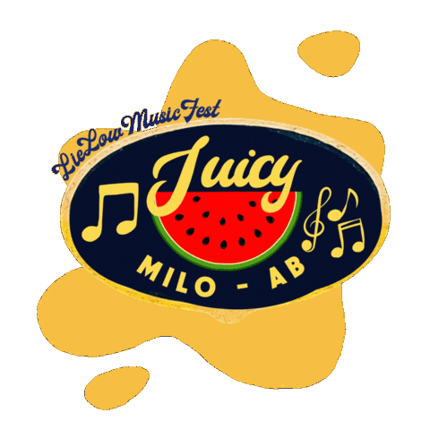 Lielow Fruit Sticker by LieLowMusicFest