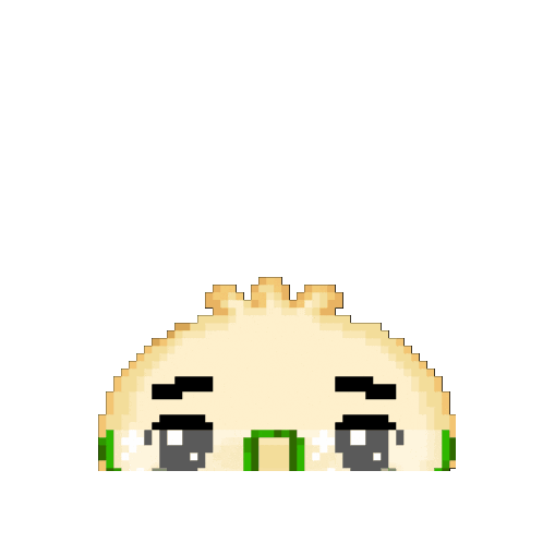 Pixel Tear Sticker by bibigo.kr