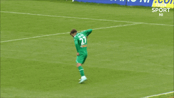 Celebration Cheer GIF by Cliftonville Football Club