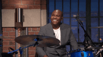 Late Night With Seth Myers Drums GIF by Bryan Carter Music