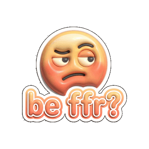 Be For Real Seriously Sticker by Flowpio