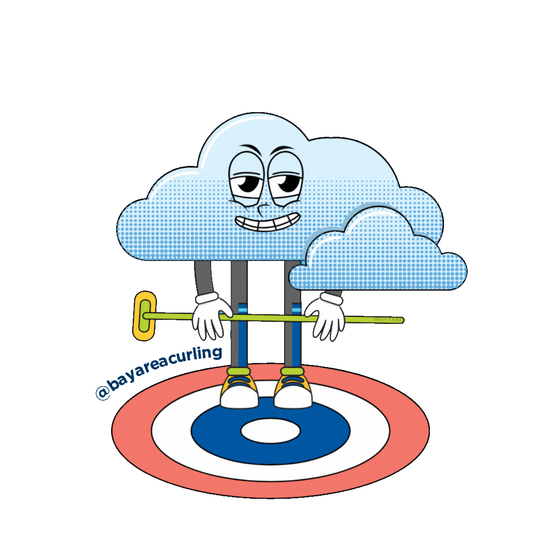 SF Bay Area Curling Club Sticker