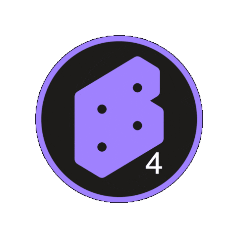 Level 4 Bb Sticker by Beyond Bouldering