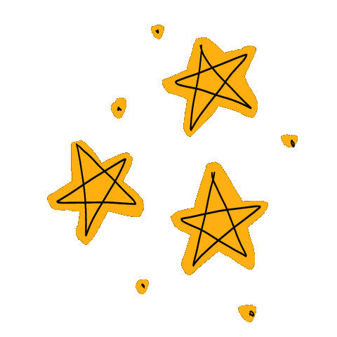 Stars Doodle Sticker
