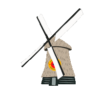 Windmill Sticker by noordhollandpad