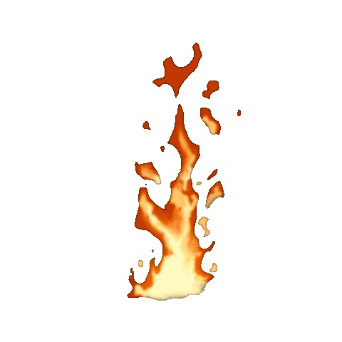 Fire Burn Sticker by XeMODeX