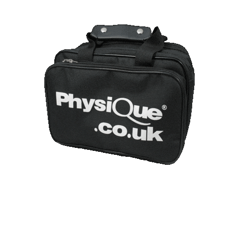 Physique Black Bag Sticker by Physique Management