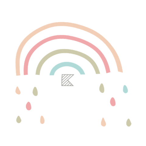 Rainbow Sticker by Kinuayarns