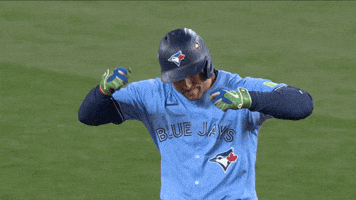 Happy Lets Go GIF by Toronto Blue Jays